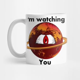 Watching planet Mug